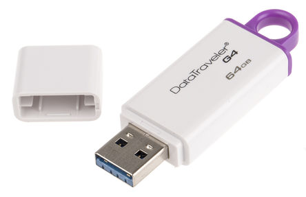 Kingston - DTIG4/64GB - Kingston DataTraveler 64 GB USB 3.0 U		