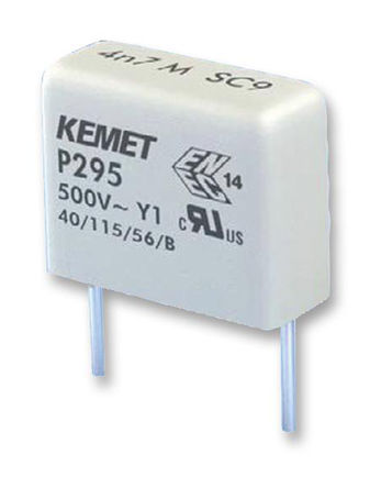 KEMET - P295BE102M500A - KEMET P295 ϵ 1nF 20% 500 V  ֽʵ, ͨװװ		
