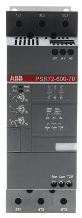 ABB - 1SFA896113R7000 - ABB PSR ϵ 72 A 3  1SFA896113R7000, IP10, IP20, 37 kW, 208  600 V		