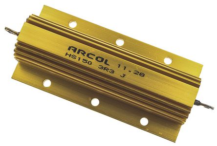 Arcol - HS150 3R3 J - Arcol HS150 ϵ HS150 3R3 J 150W 3.3 5%  尲װ̶ֵ, Ӷ, Ƿװ		