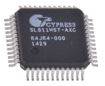 Cypress Semiconductor - SL811HST-AXC - Cypress Semiconductor SL811HST-AXC 12MBps USB , ֧USB 2.0, 3.3 V, 48 TQFPװ		
