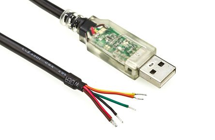 FTDI Chip - TTL-232RG-VSW5V-WE - FTDI Chip TTL-232RG-VSW5V-WE 5 V TTL Wire End USB  UARTӿ 		