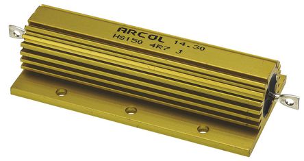 Arcol - HS150 4R7 J - Arcol HS150 ϵ HS150 4R7 J 150W 4.7 5%  尲װ̶ֵ, Ӷ, Ƿװ		