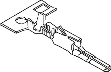 Molex - 50398-8000 - Molex �� ѹ�ӽ��߶��� 50398-8000, ���� ��ͭ��о, 28AWG �� 22AWG		