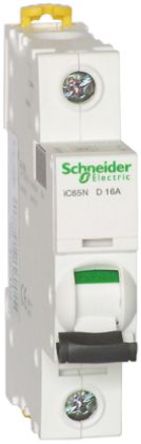 Schneider Electric - A9F19116 - Schneider Electric Acti 9 iC65N ϵ 1 MCB A9F19116, D բ		