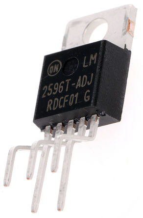 ON Semiconductor - LM2596TVADJG - ON Semiconductor LM2596TVADJG ѹ ѹ, 4.5 to 40 V, 3A, 1.23  37 V, 150 kHz߿Ƶ, 5 TO-220װ		