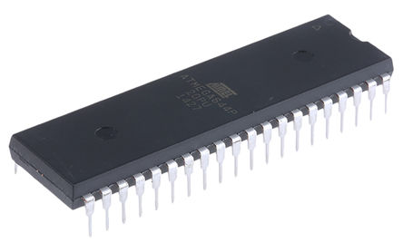 Atmel - ATMEGA644P-20PU - Microchip ATmega ϵ 8 bit AVR MCU ATMEGA644P-20PU, 20MHz, 64 kB ROM , 2 kB, 4 kB RAM, PDIP-40		