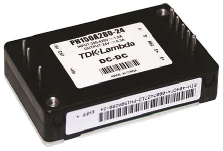 TDK-Lambda - PH-50A-280-48 - TDK-Lambda 52.8W ʽֱ-ֱת PH-50A-280-48, 200  425 V ֱ, 48V, 1.1A, 500V dcѹ, 89%Ч, 1/4 שװ		
