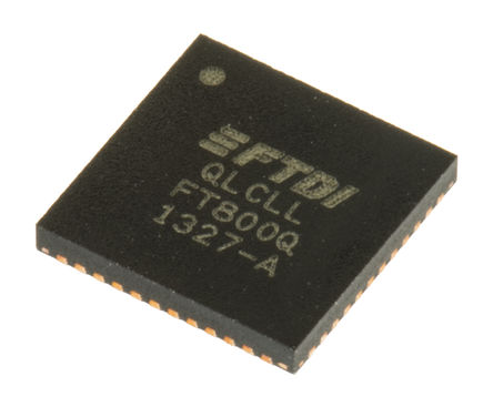 Bridgetek - FT800Q-R - FTDI Chip FT800Q-R 256kb RGB ӿ LCD , 48 QFNװ		