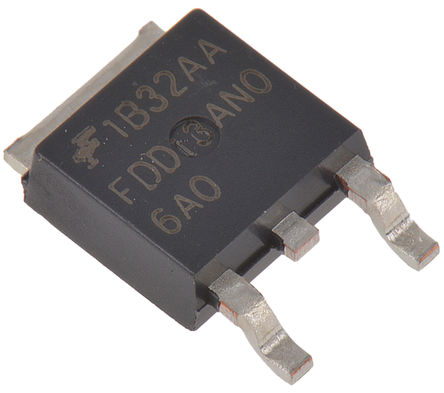 Fairchild Semiconductor - FDD13AN06A0 - Fairchild Semiconductor PowerTrench ϵ Si N MOSFET FDD13AN06A0, 50 A, Vds=60 V, 3 TO-252AAװ		