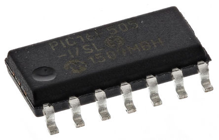 Microchip - PIC16F505-I/SL - Microchip PIC16F ϵ 8 bit PIC MCU PIC16F505-I/SL, 20MHz, 1024 x 12  ROM , 72 B RAM, SOIC-14		