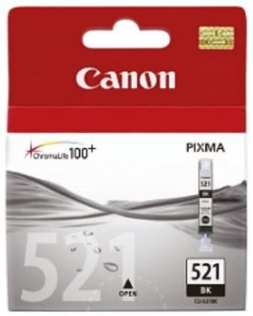 Canon - CLI-521BK - Canon ɫ ī, CLI-521BKͺī, ڶͺŴӡ		