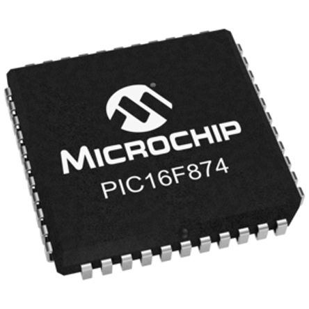 Microchip - PIC16F874-20/L - Microchip PIC16F ϵ 8 bit PIC MCU PIC16F874-20/L, 20MHz, 128 x 8 ֣4K x 14  ROM , 192 B RAM, PLCC-44		