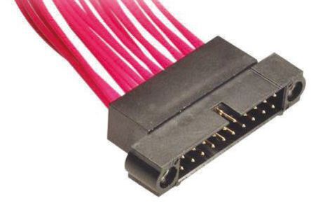 HARWIN - M80-5662605 - HARWIN Datamate J-Tek 系列 26路 2mm节距 (2排) 直 外壳 M80-5662605, 压接端接, 3A, 面板安装		