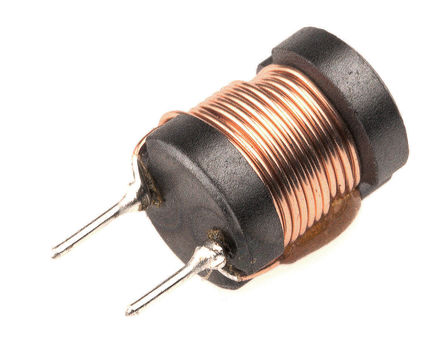 Panasonic - ELC08D101E - Panasonic ELC08D 系列 100 μH ±10% 铁氧体 ELC08D101E 引线型电感器, 800mA Idc, 120mΩ Rdc		