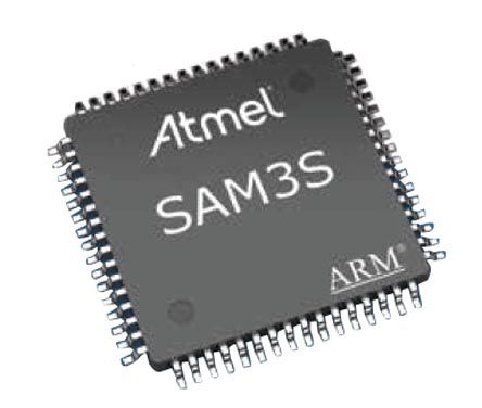 Microchip - ATSAM3S1AB-AU - ATSAM3 ϵ Microchip 32 bit ARM Cortex M3 MCU ATSAM3S1AB-AU, 64MHz, 64 kB ROM , 16 kB RAM, 1xUSB, LQFP-48		