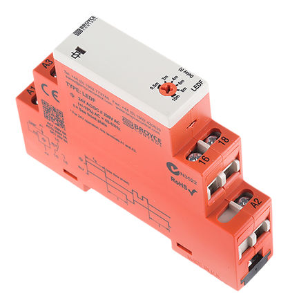 Broyce Control - LEDF 24VAC/DC/230VAC. 0.5-10 Mins - Broyce Control  ʱ̵ LEDF 24VAC/DC/230VAC. 0.5-10 Mins, 0.5  10 min, ˫, 1, SPDT, 230 V 24 V /ֱ		