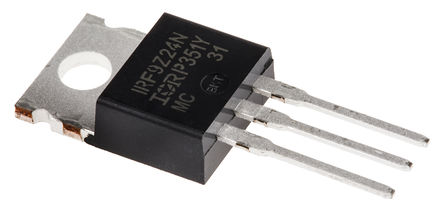 Infineon - IRF9Z24NPBF - Infineon HEXFET ϵ Si P MOSFET IRF9Z24NPBF, 12 A, Vds=55 V, 3 TO-220ABװ		