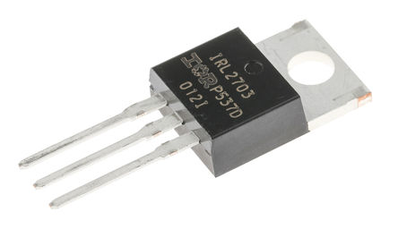 Infineon - IRL2703PBF - Infineon HEXFET ϵ Si N MOSFET IRL2703PBF, 24 A, Vds=30 V, 3 TO-220ABװ		
