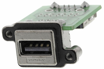 Amphenol - MUSBA31130 - Amphenol MUSB ϵ 1 ˿ ֱ A  USB  MUSBA31130, ͨ, 100 V ֱ, 1.5A		