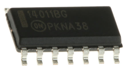 ON Semiconductor - MC14011BDG - ON Semiconductor MC14011BDG 4 2 NAND ߼, 4.2mA, 3  18 VԴ, 14 SOICװ		