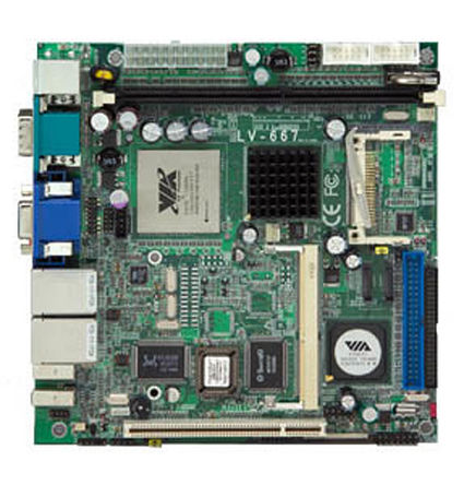 Commell - LV-667E8D-EDEN-1GB - VIA Eden ESP8000 1 GB , 800MHz, ֧1x DIMM DDR 洢		