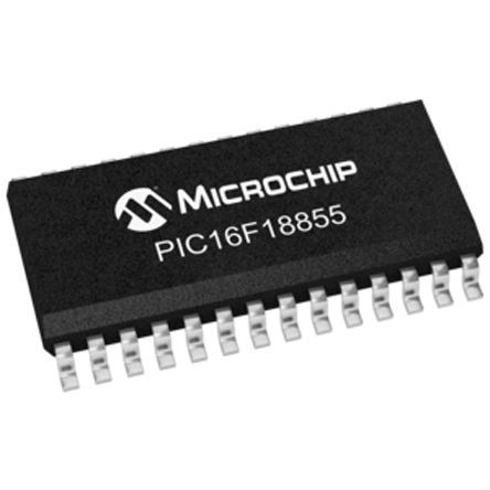 Microchip - PIC16F18855-I/SO - Microchip PIC16F ϵ 8 bit PIC MCU PIC16F18855-I/SO, 32MHz, 14 kB ROM , 1024 B RAM, SOIC-28		