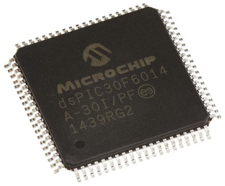 Microchip - DSPIC30F6014A-30I/PF - MCU/DSP,16 Bit,dsPIC30F6014A-30I/PF		