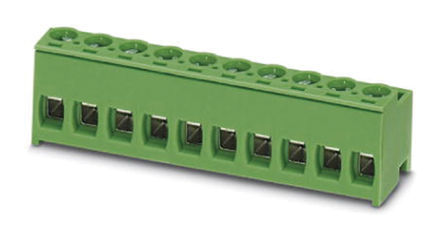 Phoenix Contact - 1751581 - Phoenix Contact COMBICON FFKDS ϵ�� 5.08mm �ھ� 10 · ĸ ��ɫ ӡˢ��·����߶��ӿ� 1751581, ͨ��, �������˽�		