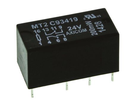 TE Connectivity - MT2-C93419 - TE Connectivity MT2-C93419 ˫˫ PCB װ Ǳ̵, 2 A, 24V dc		