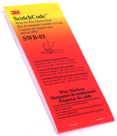 3M - SWB-03 - 3M SWB ϵ 60װ ɫ ±ʶ SWB-03, 2.43m, 5.46 mm		