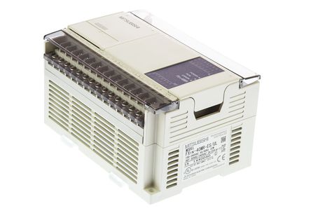 Mitsubishi - FX1N-40MR-ES/UL - Mitsubishi FX1N ϵ PLC CPU FX1N-40MR-ES/UL, 8000 , 40 I/O ˿, DIN찲װ, 100  240 V 		