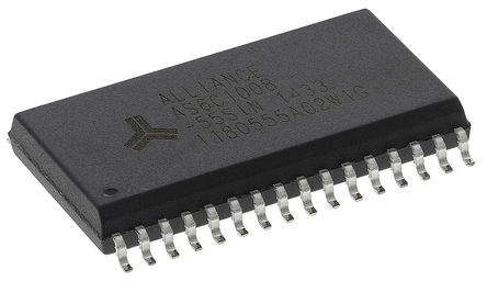Alliance Memory - AS6C1008-55SIN - Alliance Memory AS6C1008-55SIN, 1Mbit SRAM ڴ, 128K  x 8 λ, 2.7  5.5 V, 32 SOPװ		
