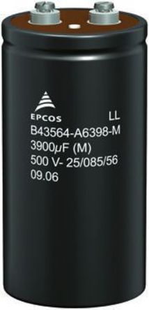 EPCOS - B43564A4108M - EPCOS B43564 ϵ 350 V ֱ 1000F  B43564A4108M, 20%ݲ, 130m(ֵ)		