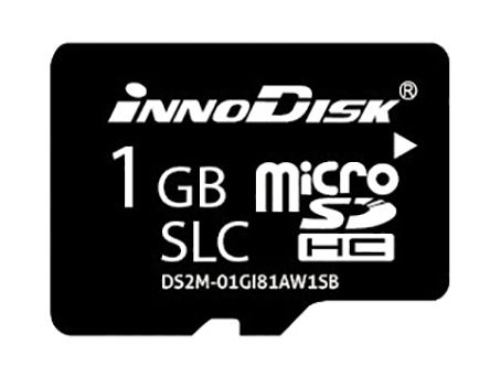 InnoDisk - DS2M-01GI81AW1SB - InnoDisk Industrial 1 GB 10 SLC SD DS2M-01GI81AW1SB		