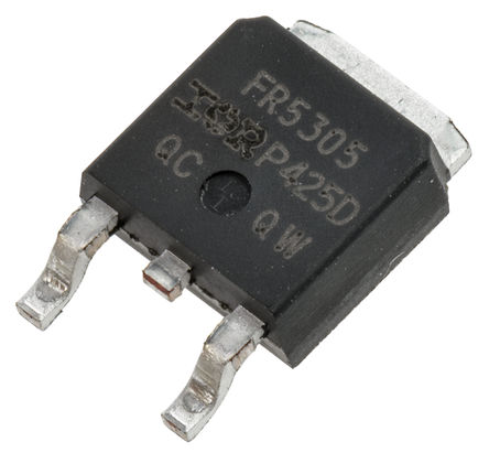 Infineon - IRFR5305PBF - Infineon HEXFET ϵ Si P MOSFET IRFR5305PBF, 31 A, Vds=55 V, 3 DPAKװ		