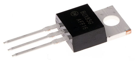 ON Semiconductor - BUX85G - ON Semiconductor BUX85G , NPN , 2 A, Vce=450 V, HFE:30, 4 MHz, 3 TO-220ABװ		