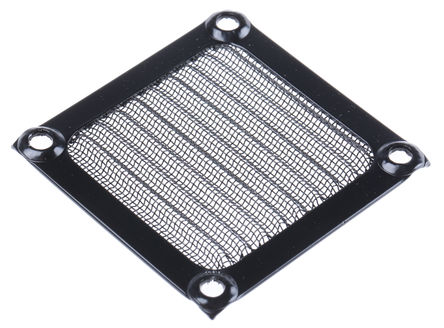 RS Pro - WMG60B - RS Pro 铝、不锈钢制 扇形过滤器 WMG60B, 4.5mm厚, 用于60mm风扇		