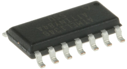 Microchip - ATTINY84A-SSU - Microchip ATtiny ϵ 8 bit AVR MCU ATTINY84A-SSU, 20MHz, 8 kB ROM , 1024 B RAM, SOIC-14		