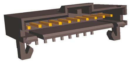 TE Connectivity - 5-103673-9 - TE Connectivity AMPMODU MTE ϵ 10· 2.54mmھ (1) ֱ PCB  5-103673-9, Ӷ˽, 3A, ͨ		