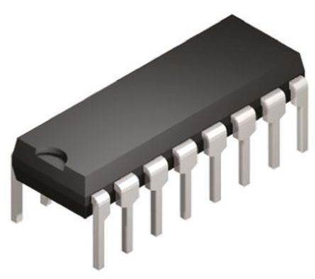 NXP - 74HC4049N - NXP 74HC4049N CMOS , 5.2mA, 2  6 VԴ, 16 PDIPװ		
