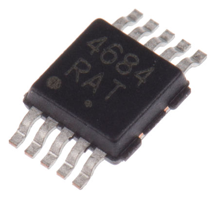 ON Semiconductor - NLAS4684MR2G - ON Semiconductor NLAS4684MR2G ģ⿪, ˫˫, 1.8  5.5 VԴ, 10 MSOPװ		