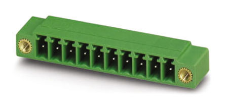 Phoenix Contact - 1843790 - Phoenix Contact COMBICON MC ϵ�� 2· 3.5mm�ھ� PCB ���߶��ӿ� 1843790, ���Ӷ˽�, 8A		