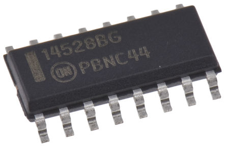 ON Semiconductor - MC14528BDG - ON Semiconductor MC14528BDG 2 ̬г, 3  18 VԴ, 16 SOICװ		
