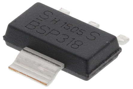 Infineon - BSP318S - Infineon SIPMOS ϵ Si N MOSFET BSP318S, 2.6 A, Vds=60 V, 3+Ƭ SOT-223װ		