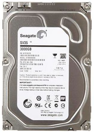 Seagate - ST3000VX000 - Seagate SV35 3.5in 3 TB 7200 RPM SATA Ӳ ST3000VX000, 64mb		