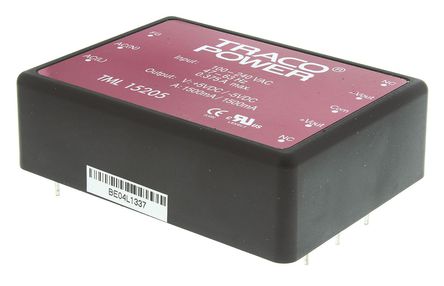 TRACOPOWER - TML 15205 - TRACOPOWER 15W 2 ǶʽģʽԴ SMPS TML 15205, 85  264 V ac, 85  370 V dc, 5V dc, 1.5A		