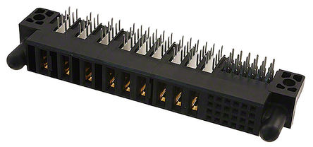 FCI - 51866-025LF - Amphenol FCI 51866 ϵ 24źţ9Դ· 2.54mmھ (1 (Power), 4 (Signal)) ֱ PCB  51866-025LF, Ӷ˽, 48A		