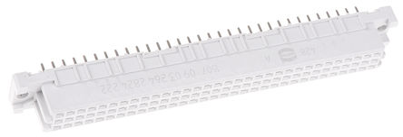 Harting - 09032642824222 - Harting DIN 41 612 系列 2.54mm 64 路 母 直 矩形连接器 09032642824222, 焊接接端, 2A额定电流		