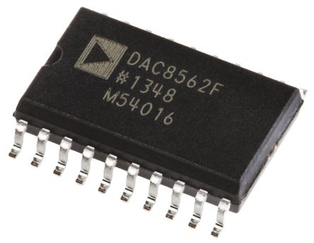Analog Devices - DAC8562FSZ - Analog Devices DAC8562FSZ , 12 λ DAC, 62.5ksps, нӿ, 20 SOIC Wװ		